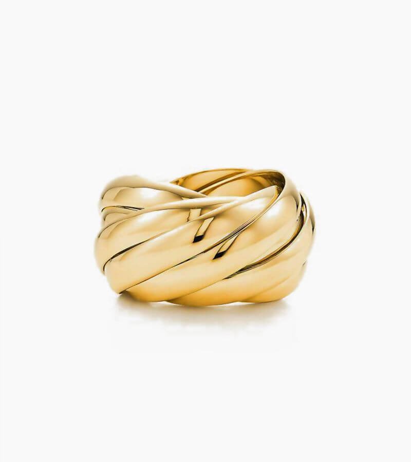 Crown Shape Gold Ring
