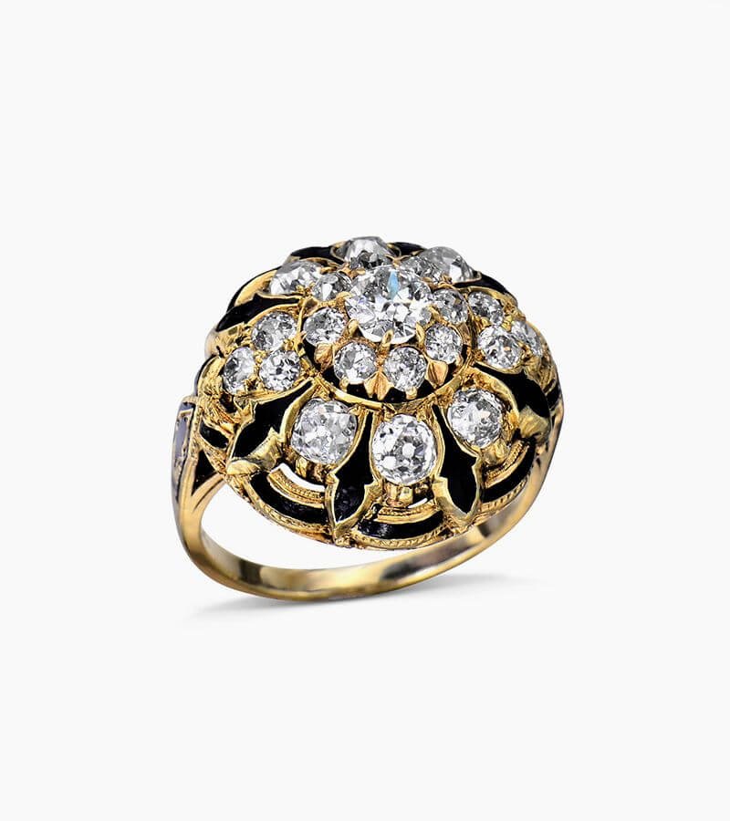 Seashell Shape Gold Ring