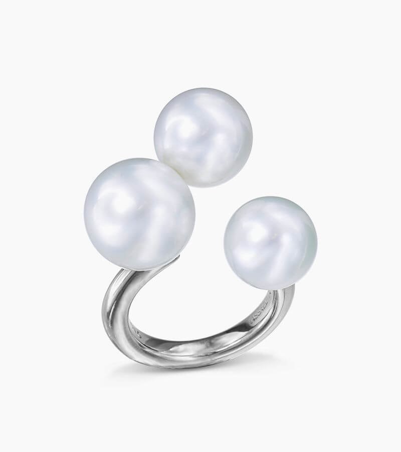 White Color Women's Earrings