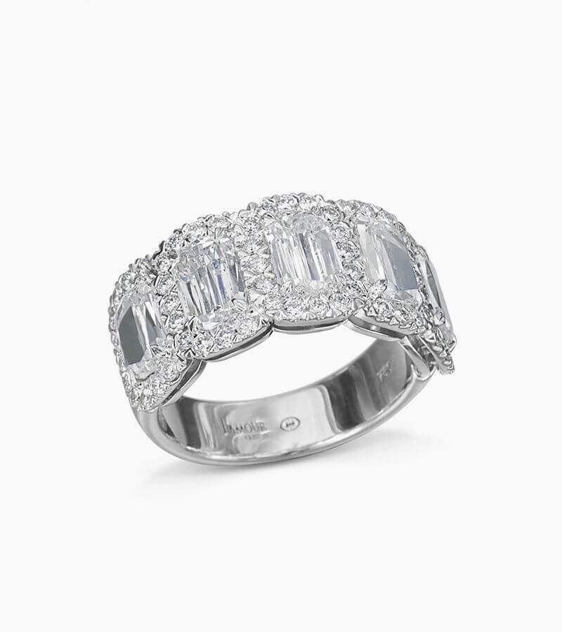 Women's Thick Silver Ring